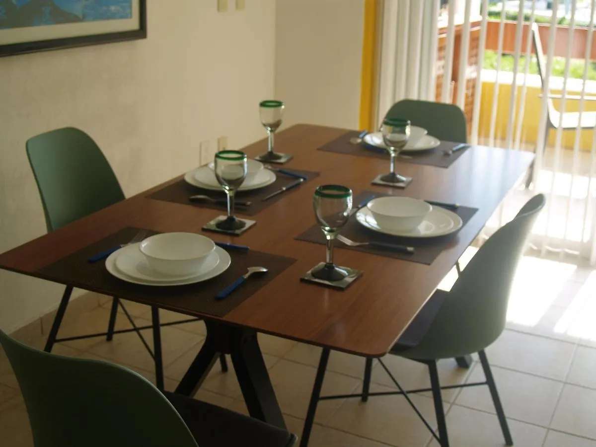 Beachfront Apartment Your Home In Cozumel